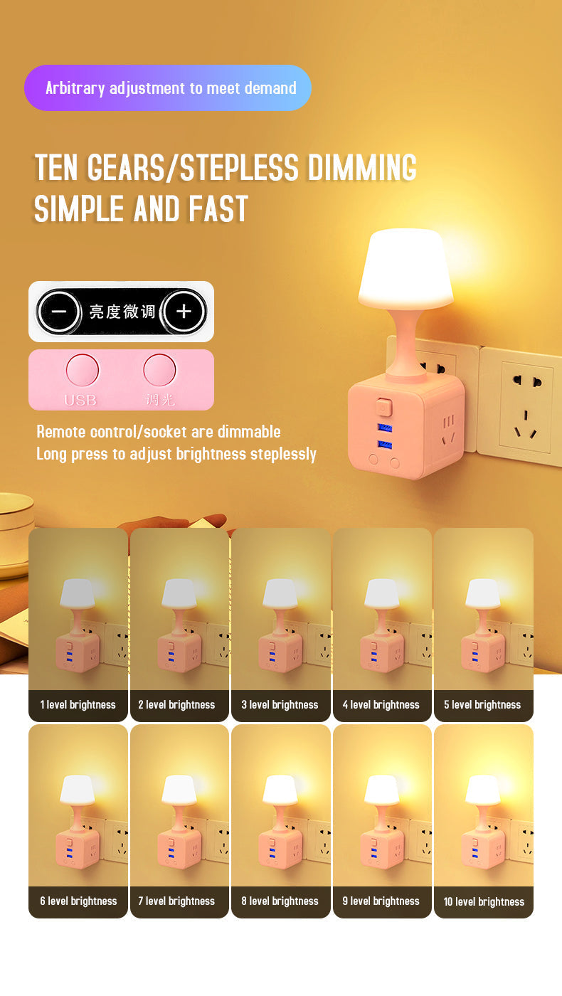 Remote Control LED Luminous Night Light