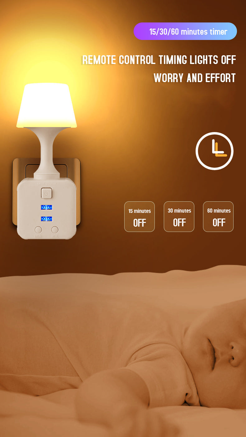 Remote Control LED Luminous Night Light