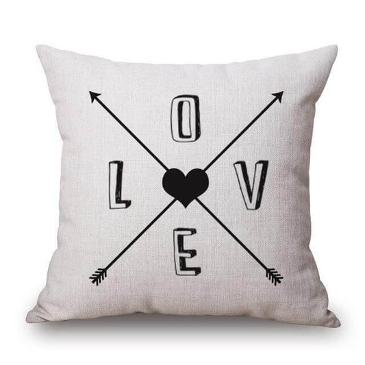 Romantic Modern Cotton Linen Decorative Pillowcases