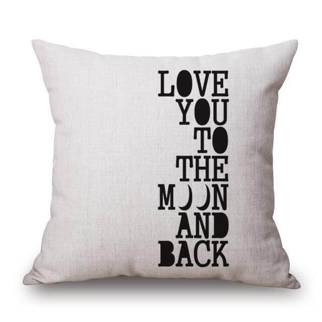 Romantic Modern Cotton Linen Decorative Pillowcases