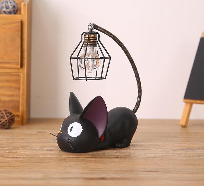 Mini Cat Night Light - Adorable Resin Design