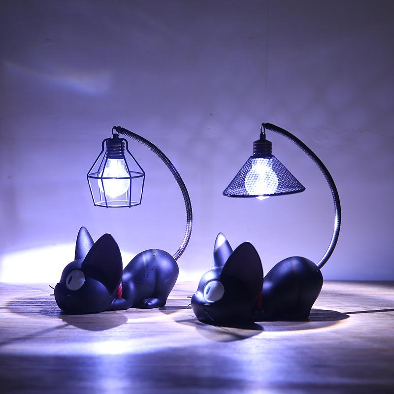 Mini Cat Night Light - Adorable Resin Design