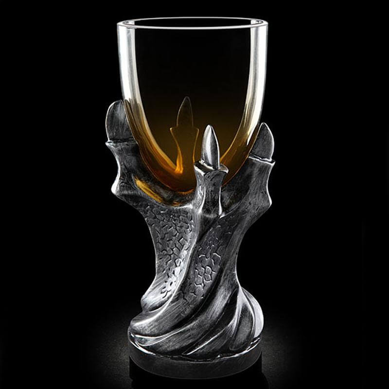 Dragon Claw Glass Goblet for Vodka and Wine