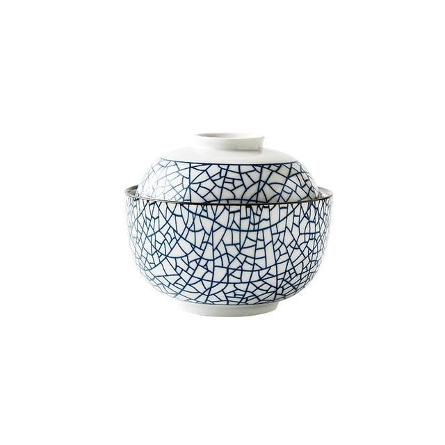 Japanese Porcelain Miso Bowl - Eco-Friendly, 4 Colors, 2 Sizes