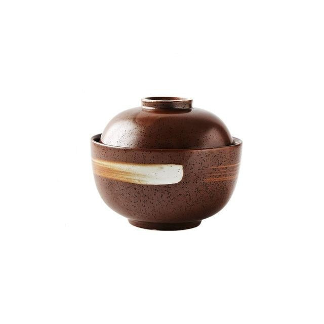 Japanese Porcelain Miso Bowl - Eco-Friendly, 4 Colors, 2 Sizes