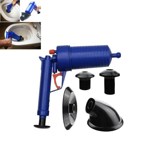 High Pressure Air Drain Cleaner with Multiple Suction Heads