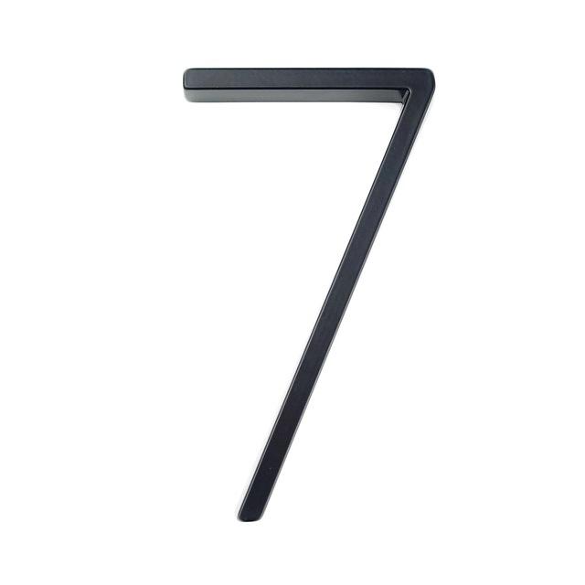 Modern Black Stainless Steel House Numbers