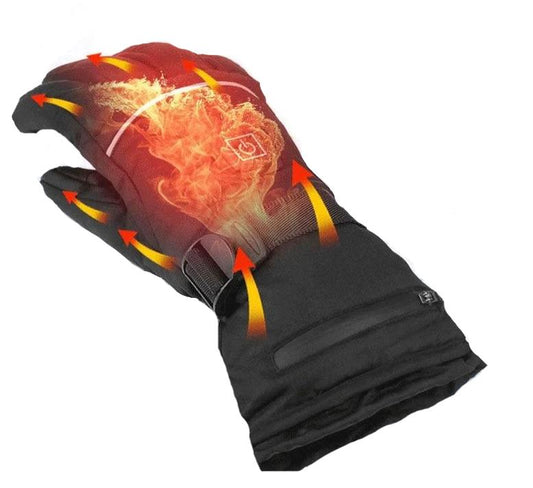 Rechargeable Heated Gloves for Winter Outdoor Activities