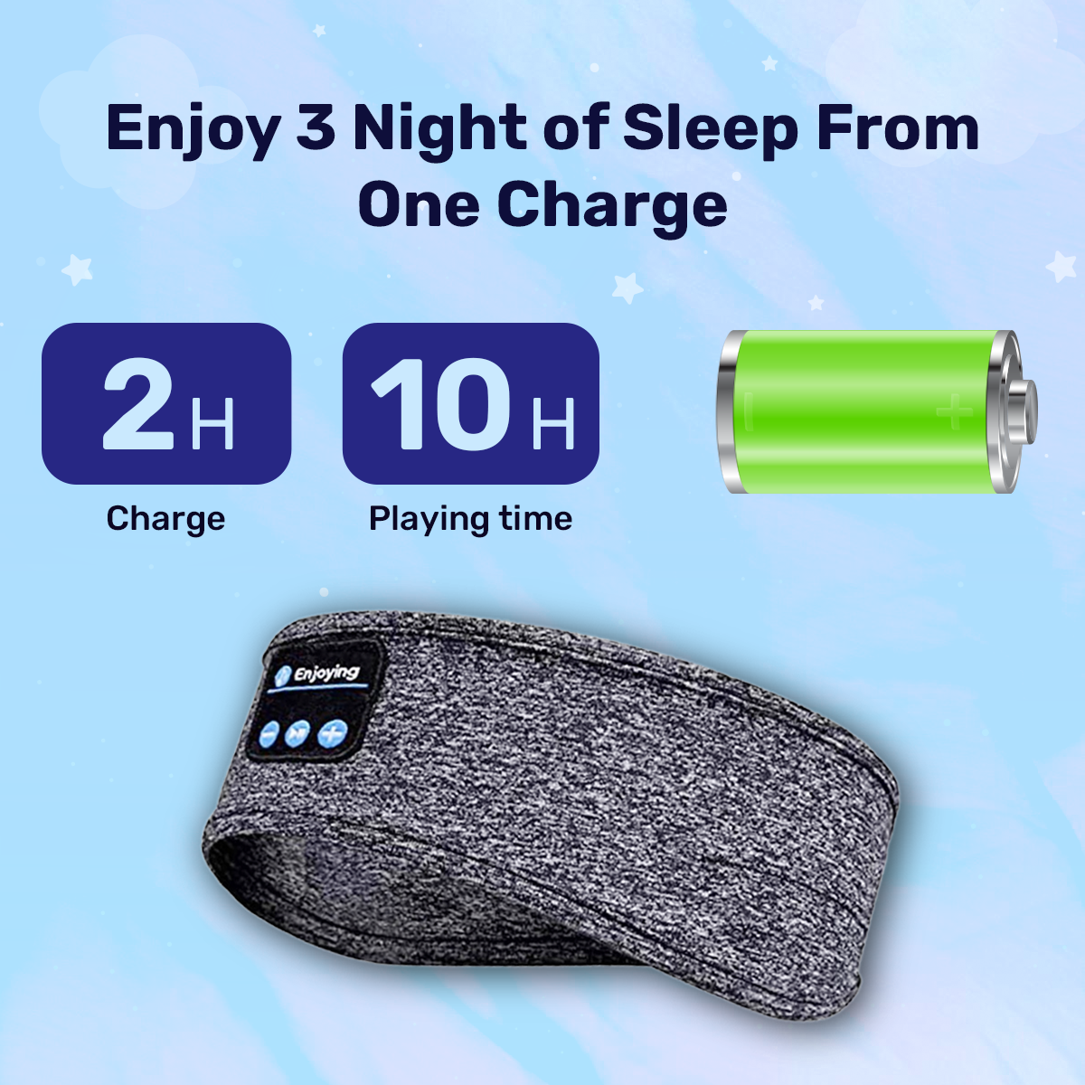 Sleep Headphones for Comfortable Rest and Stress Relief