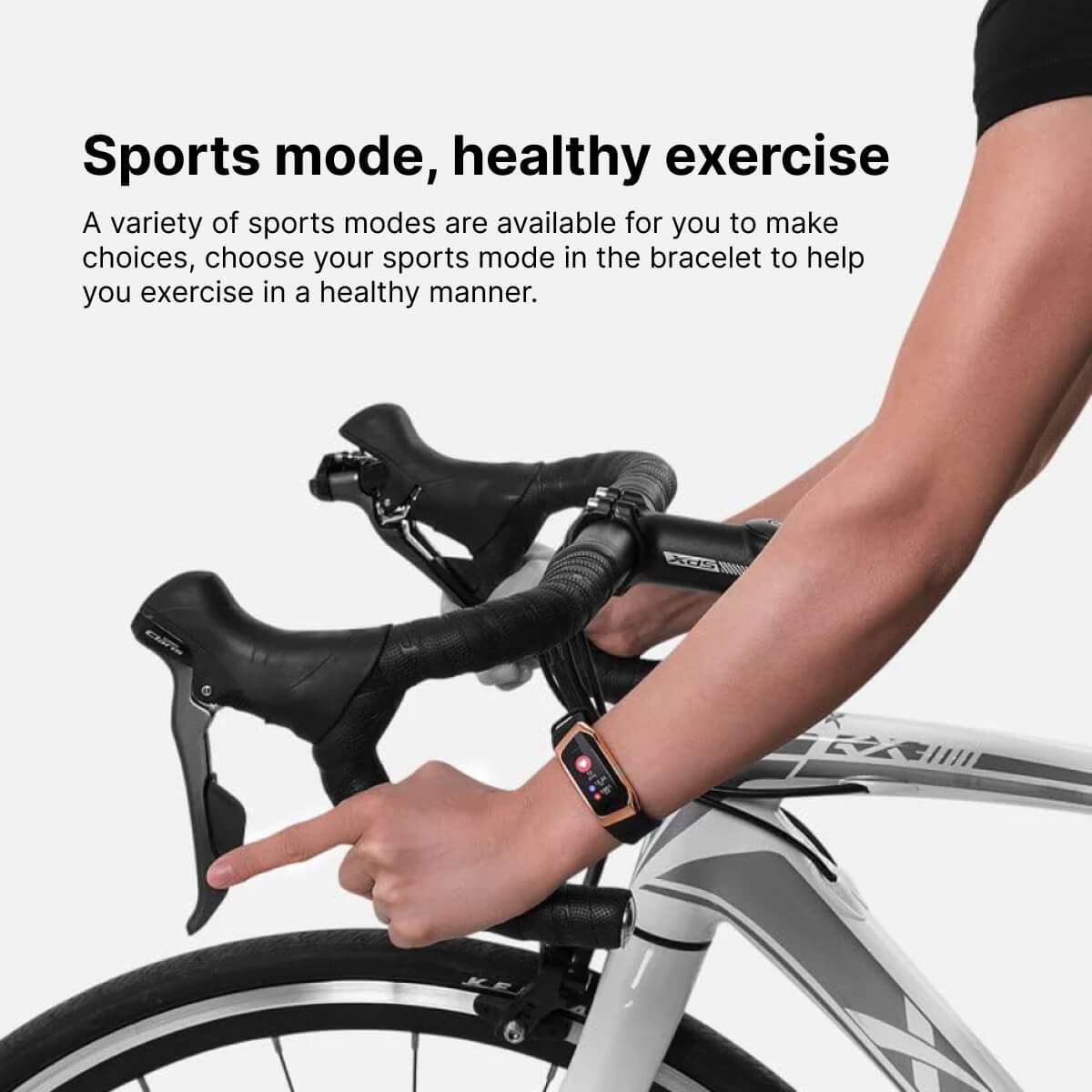 Smartwatch with Heart Rate, Blood Pressure, and Sleep Tracking