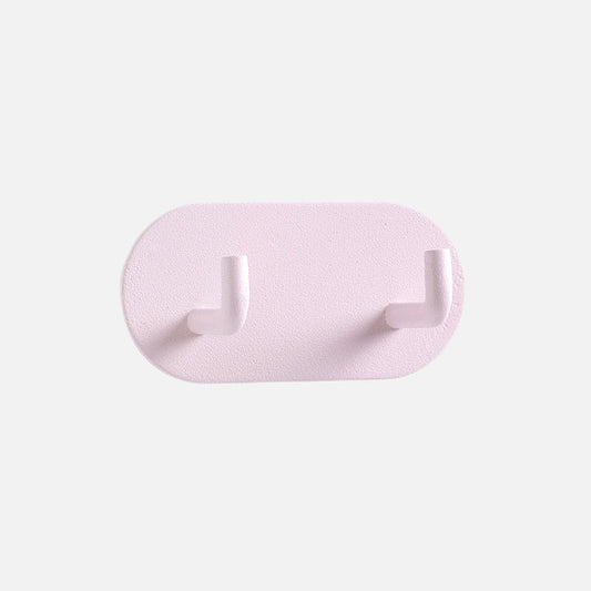 Drill-Free Pastel Wrought Iron Hooks