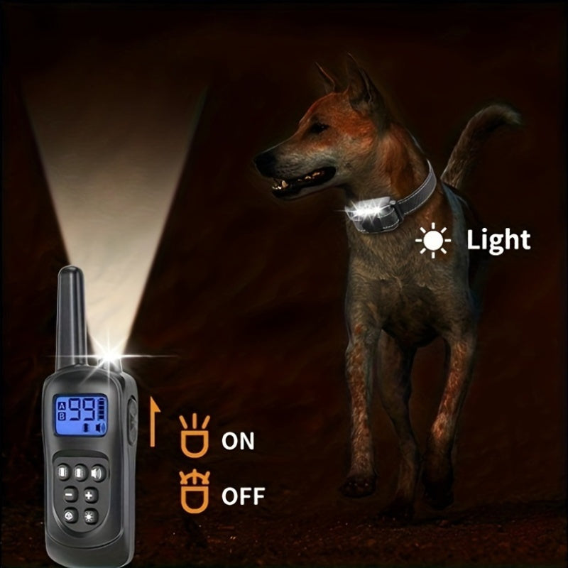 Adjustable Vibration Dog Collar with USB Charging