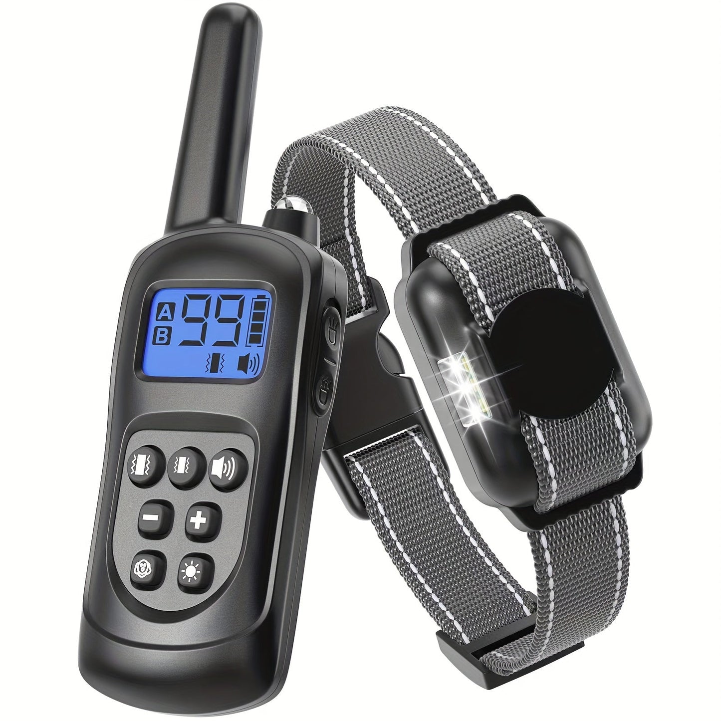 Adjustable Vibration Dog Collar with USB Charging