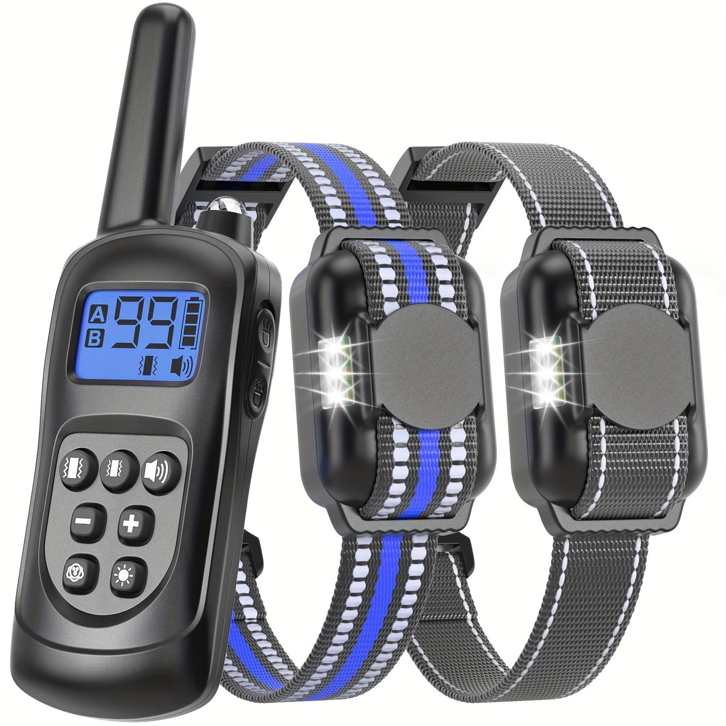 Adjustable Vibration Dog Collar with USB Charging