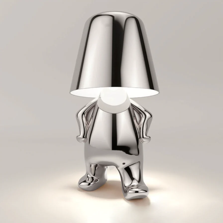 Modern LED Table Lamp with Artistic Design and Dimmable Light