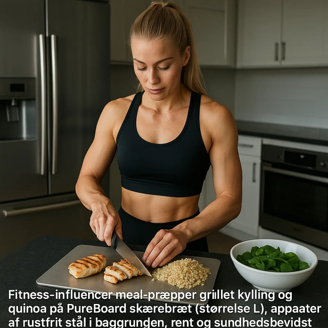 BPA-Free Titanium Cutting Board with Antibacterial Properties