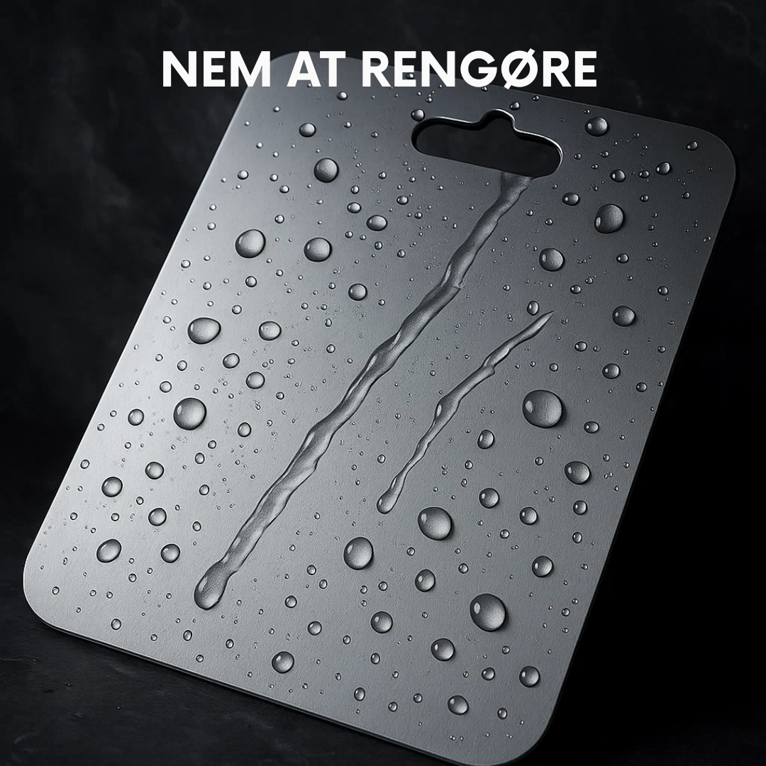 BPA-Free Titanium Cutting Board with Antibacterial Properties