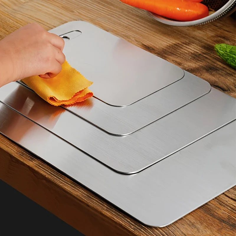 BPA-Free Titanium Cutting Board with Antibacterial Properties