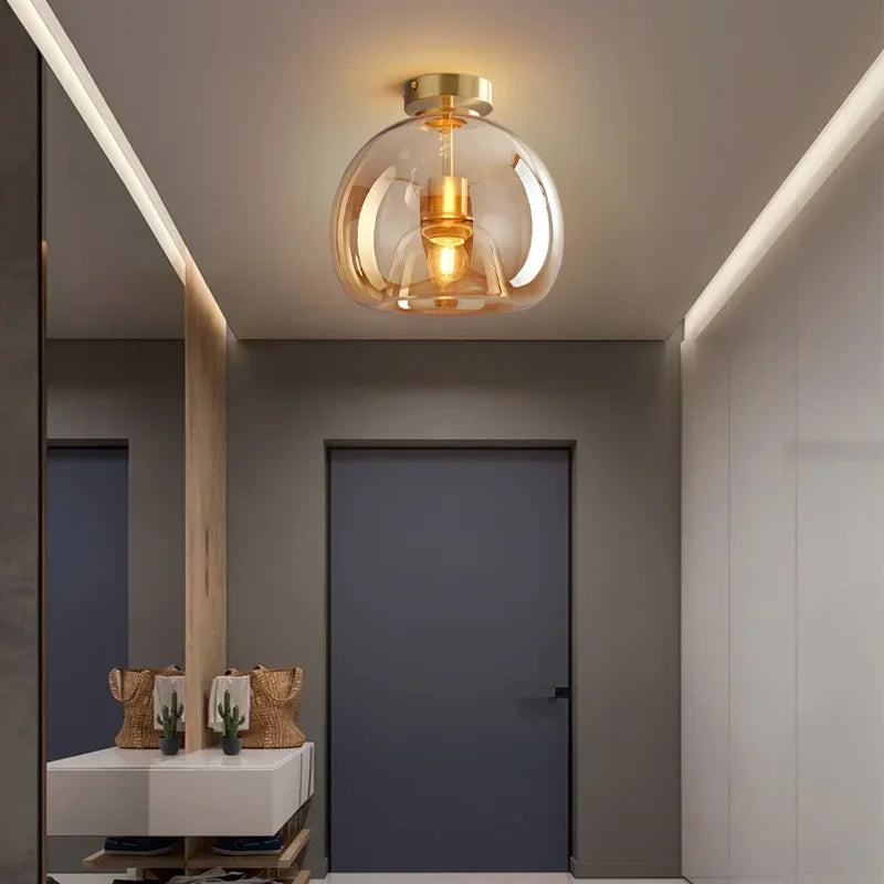Modern Minimalist Aluminum Ceiling Lamp