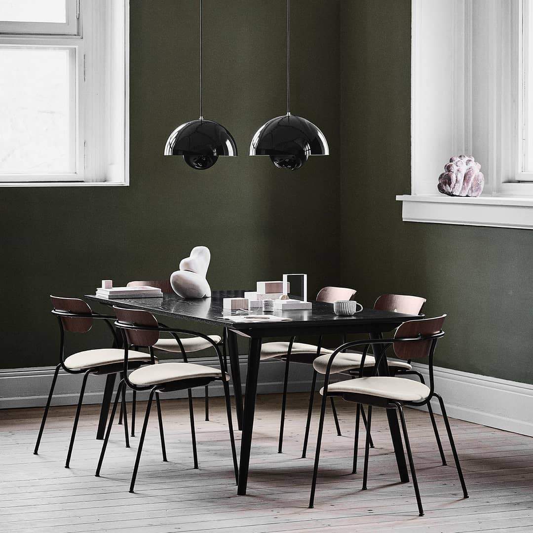 Modern Minimalist Ceiling Lamp with Adjustable Cable and Warm White Light