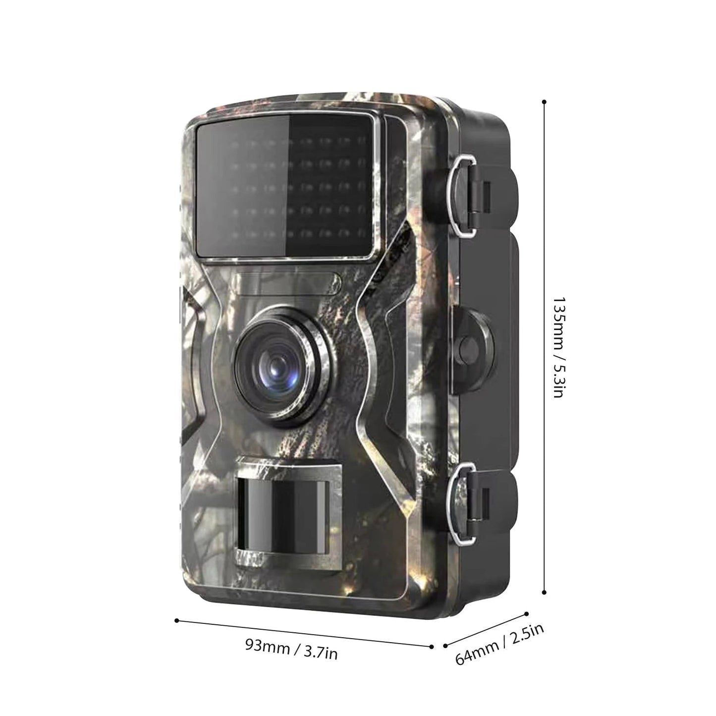 Outdoor Motion Monitoring Camera with Night Vision and Fast Trigger