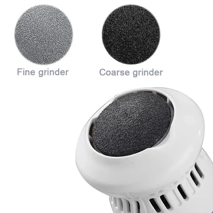 Electric Callus Remover with Suction System for Smooth Feet