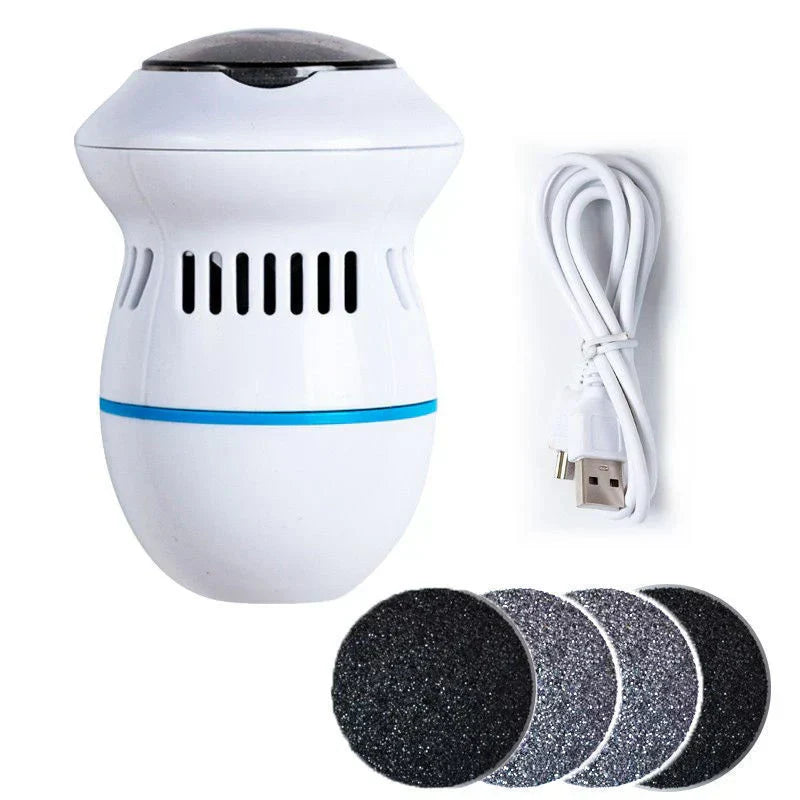 Electric Callus Remover with Suction System for Smooth Feet