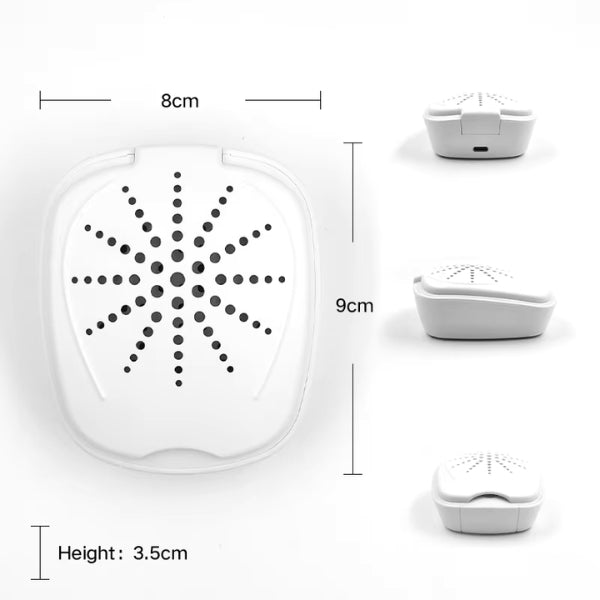 Hearing Aid Drying Box for Moisture Protection and Quick Drying