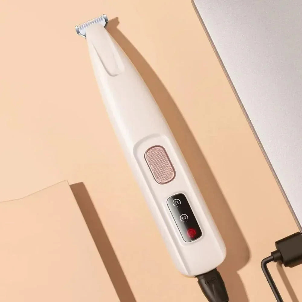 Quiet Electric Dog Clipper with LED Light and Waterproof Design