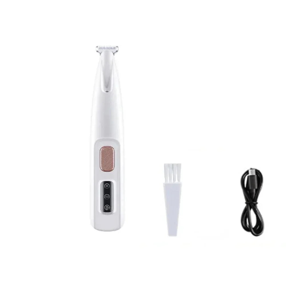 Quiet Electric Dog Clipper with LED Light and Waterproof Design