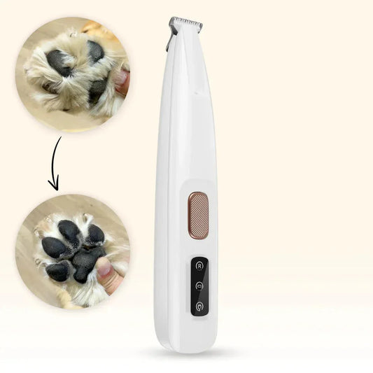 Quiet Electric Dog Clipper with LED Light and Waterproof Design