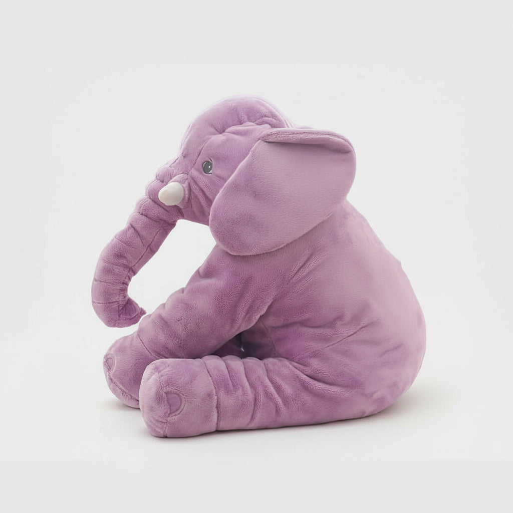 Plush Elephant Cuddle Pillow for Kids and Babies
