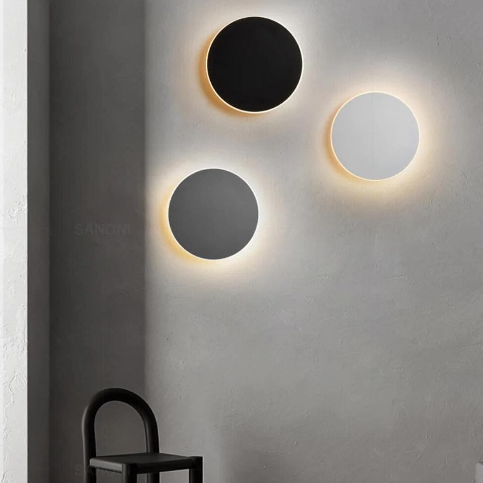 Round LED Touch Wall Light - Sleeksphere Modern Design