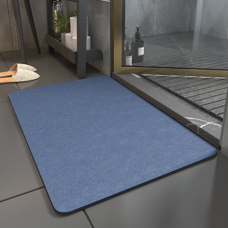 QuickDry Non-Slip Bath Mat - Soft, Quick-Drying Microfiber for Safety