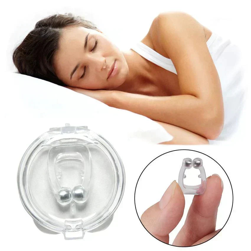 Anti-Snoring Nose Clip - Comfortable BPA-Free Silicone Sleep Aid