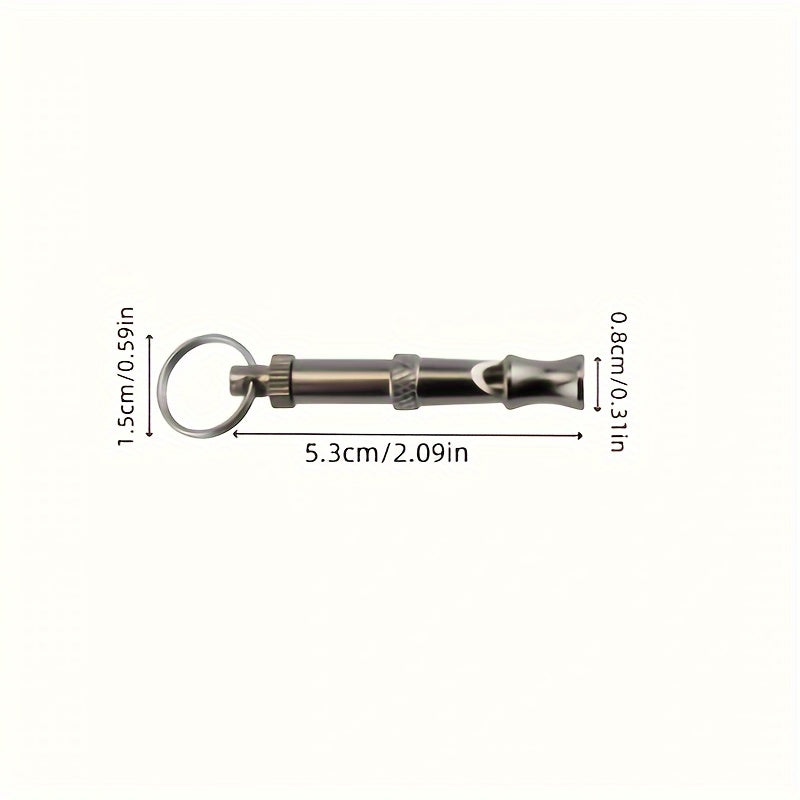 Durable Metal Dog Whistle for Clear Training Signals
