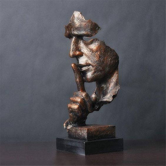 Abstract Decorative Statue for Calm and Reflection
