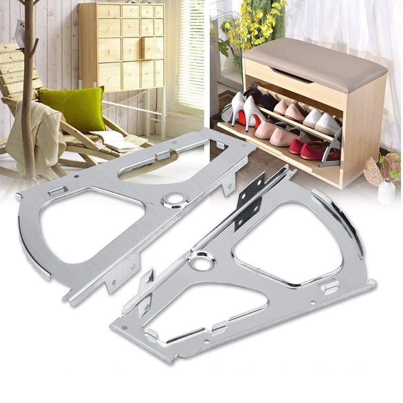 Adjustable Space-Saving Shoe Rack for Organized Storage