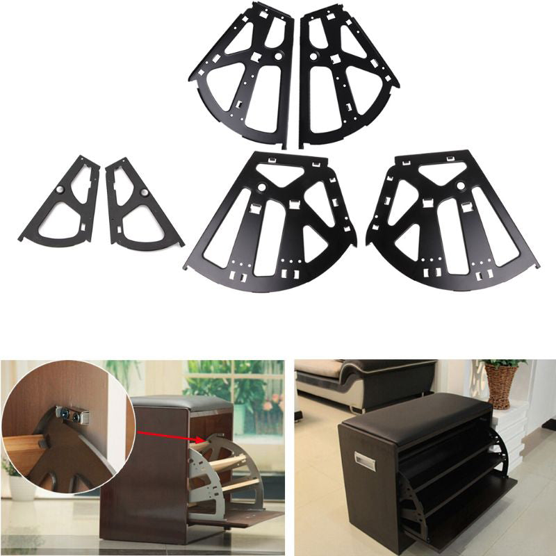 Adjustable Space-Saving Shoe Rack for Organized Storage