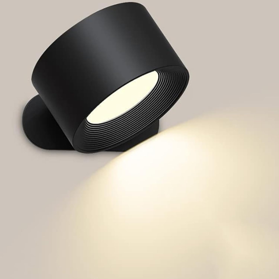 Wireless Rechargeable Wall Lamp with Touch Control and 360° Adjustment