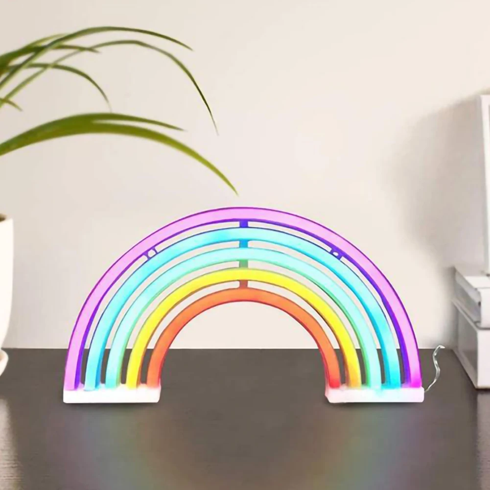 Rainbow Night Light with Colorful Soothing Ambience