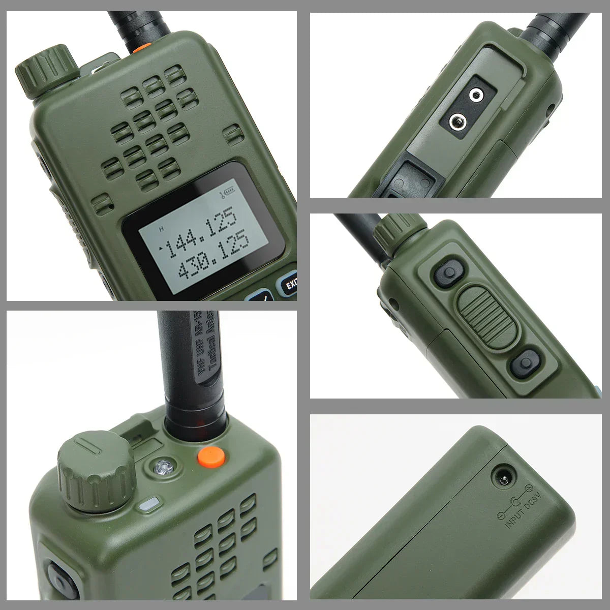 Long Range Walkie-Talkie with 128 Channels and 30-Day Battery