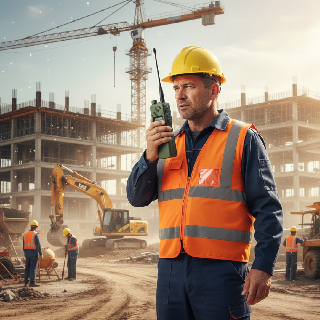 Long Range Walkie-Talkie with 128 Channels and 30-Day Battery