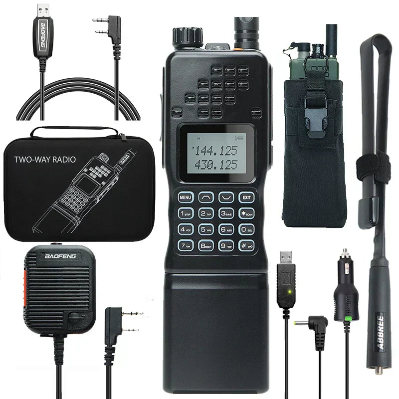 Long Range Walkie-Talkie with 128 Channels and 30-Day Battery