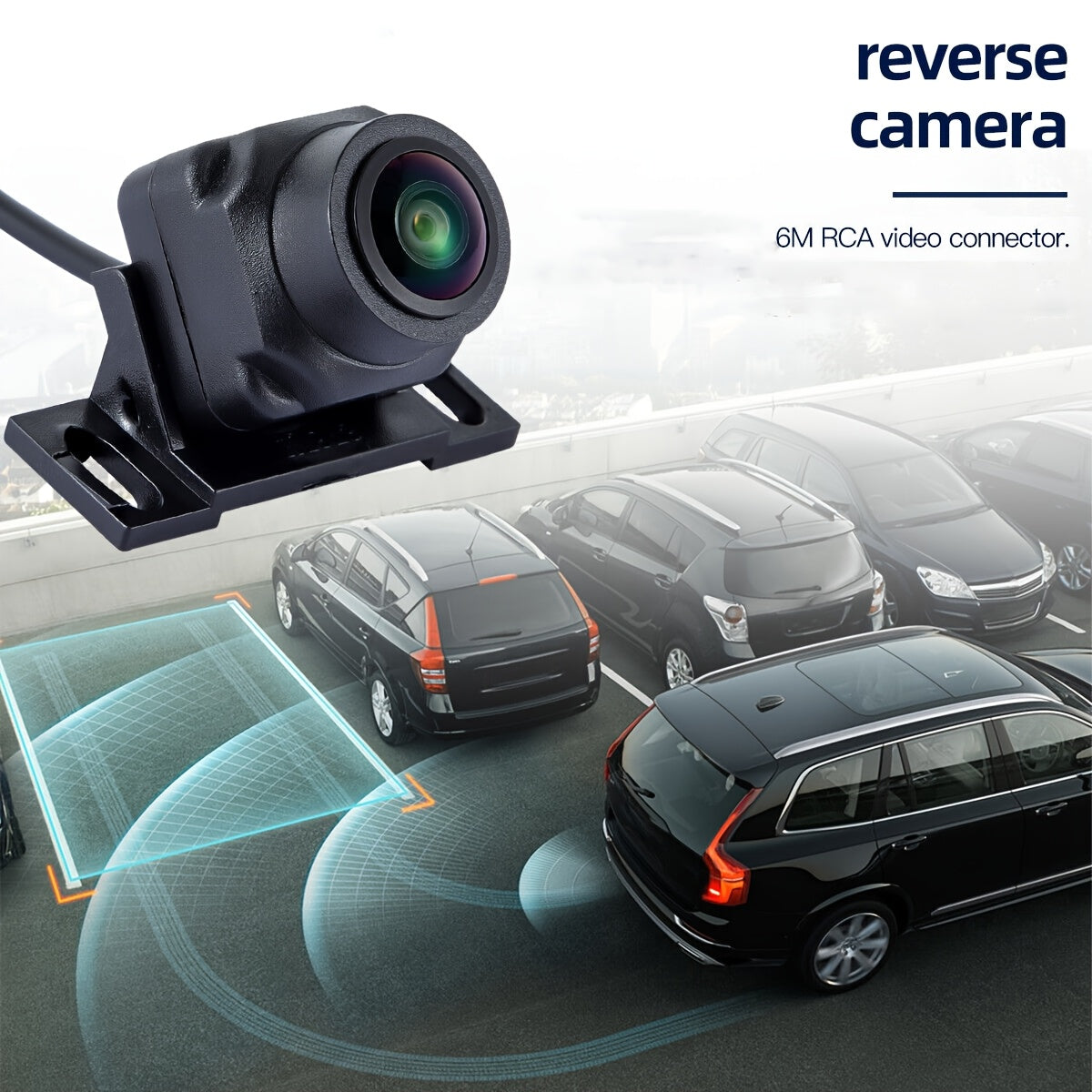 Universal Rear Backup Camera with 480p Clear Image Quality