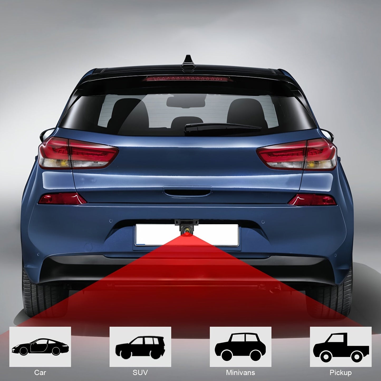 Universal Rear Backup Camera with 480p Clear Image Quality