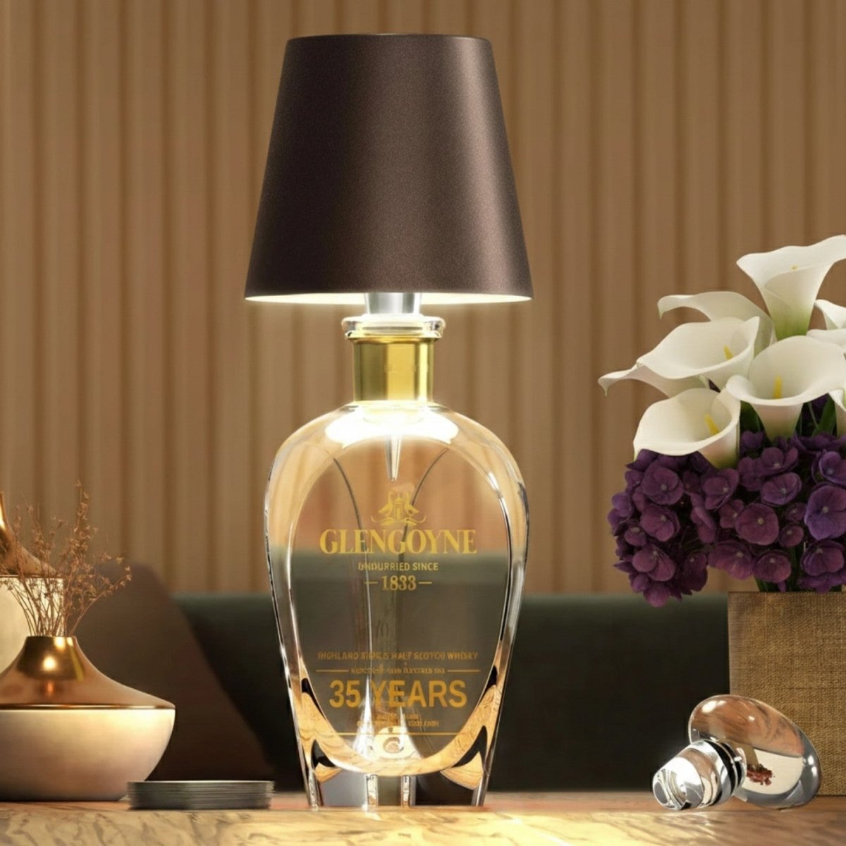 Rechargeable Wireless LED Bottle Lamp