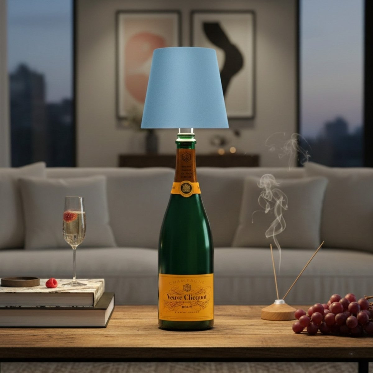 Rechargeable Wireless LED Bottle Lamp