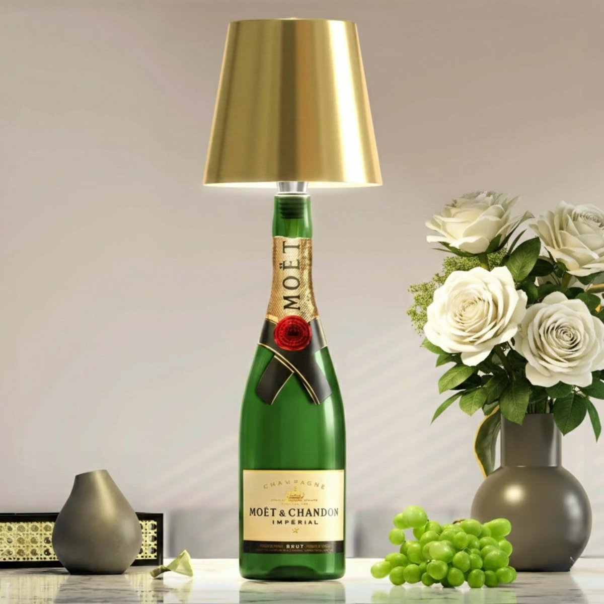 Rechargeable Wireless LED Bottle Lamp