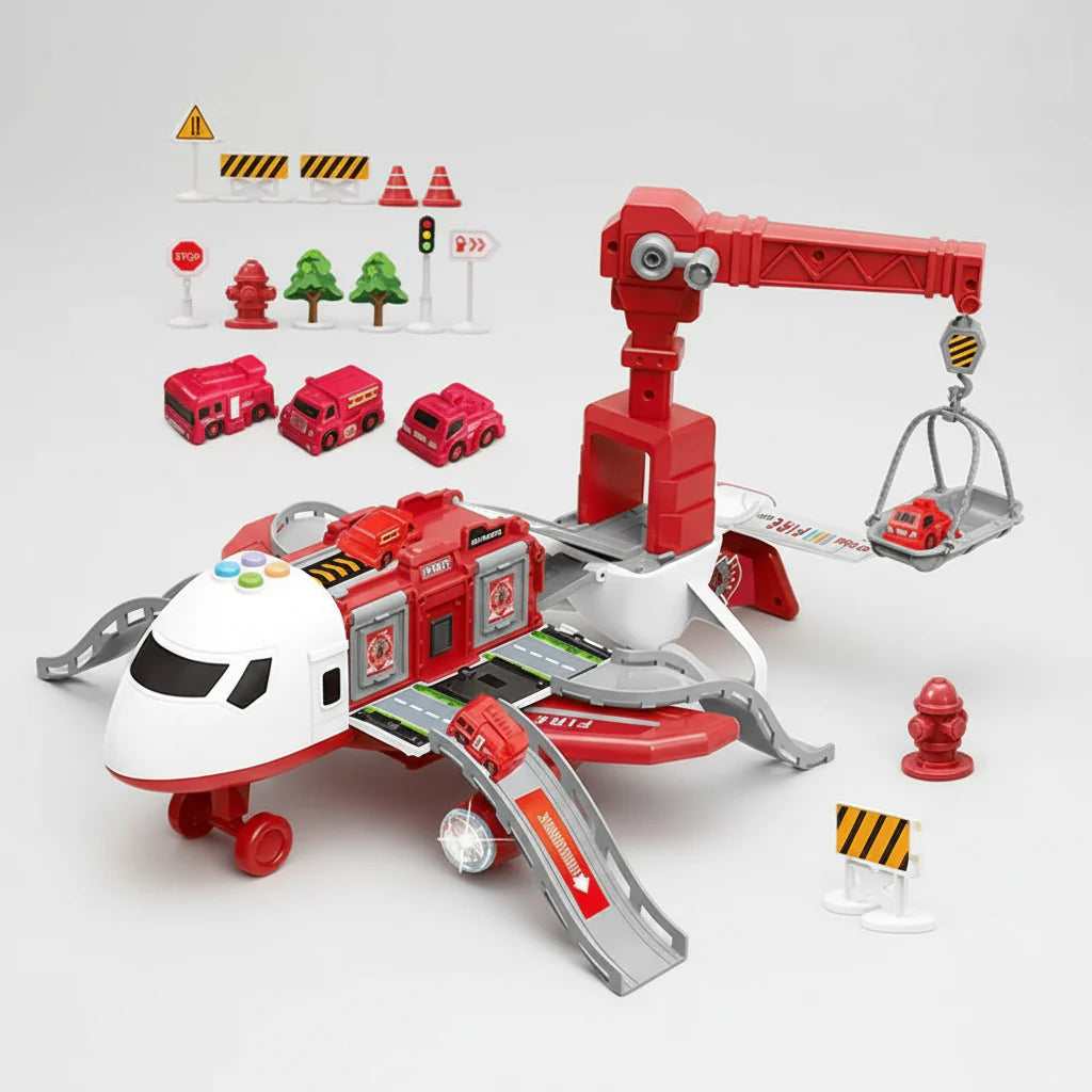 Adventure AirPlay Set - Interactive Airplane and Vehicle Toy for Kids
